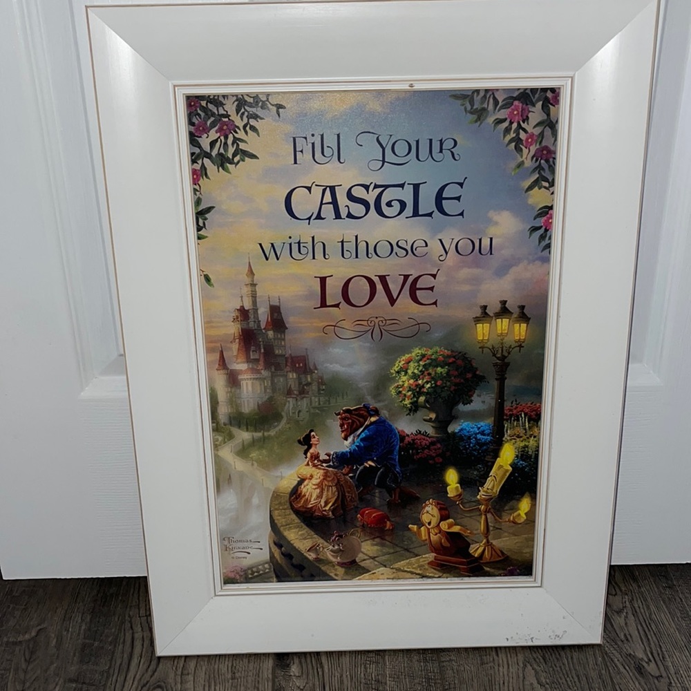 Beauty & Beast Disney Painting